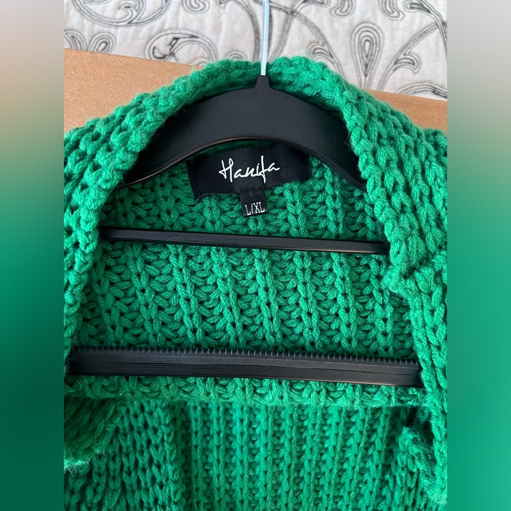Hanifa Miya Knit Cardigan Dress